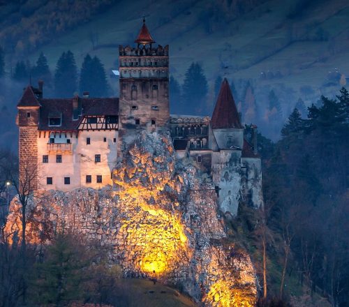 spend halloween in Transylvania